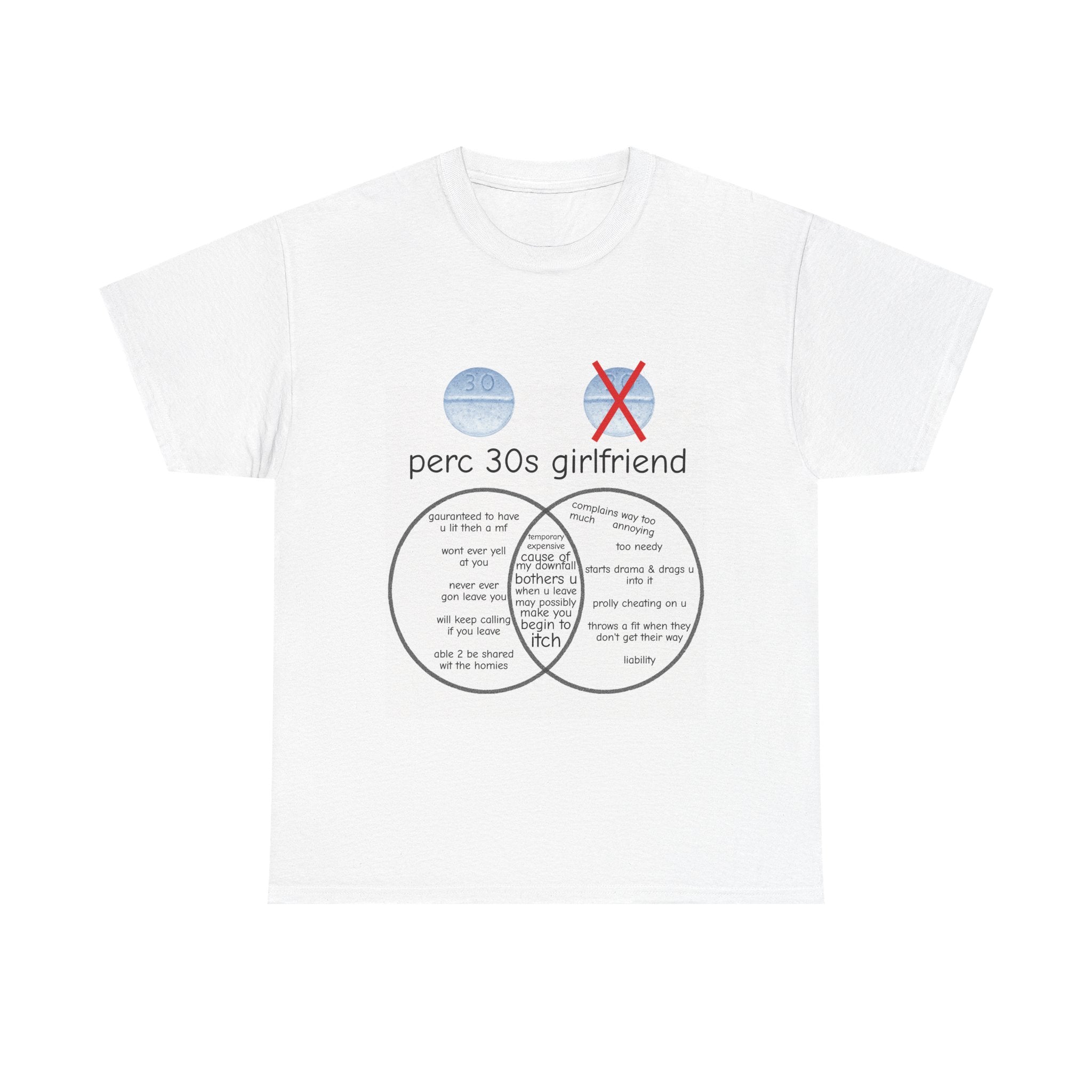 PERC 30 - GIRLFRIEND VENN DIAGRAM SHIRT
