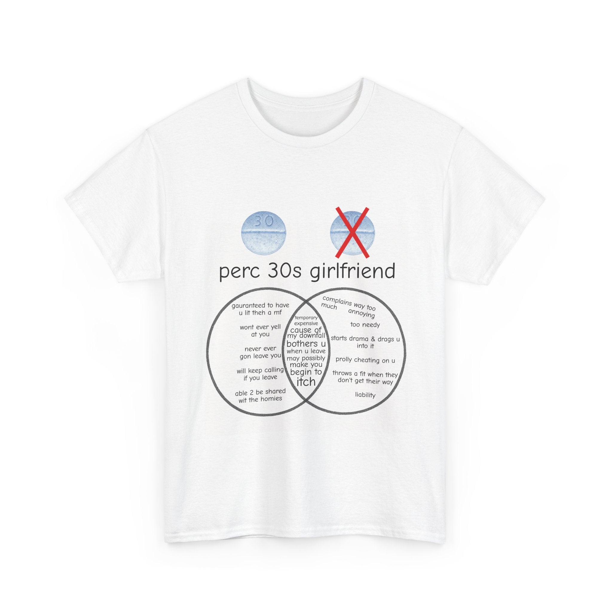 PERC 30 - GIRLFRIEND VENN DIAGRAM SHIRT